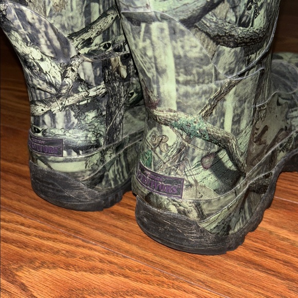 Herman Survivors Waterproof Camo Boot Men 12 Slip On Mossy Oak Break Up Infinity - Picture 5 of 10